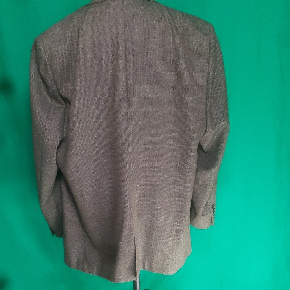 Hart Schaffner Marx for Dillards Brown Tweed Sport Coat 48L - Picture 4 of 12